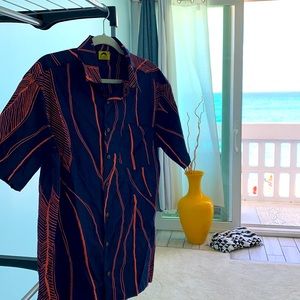 Kealopiko Button Down Hawaiian Aloha Shirt